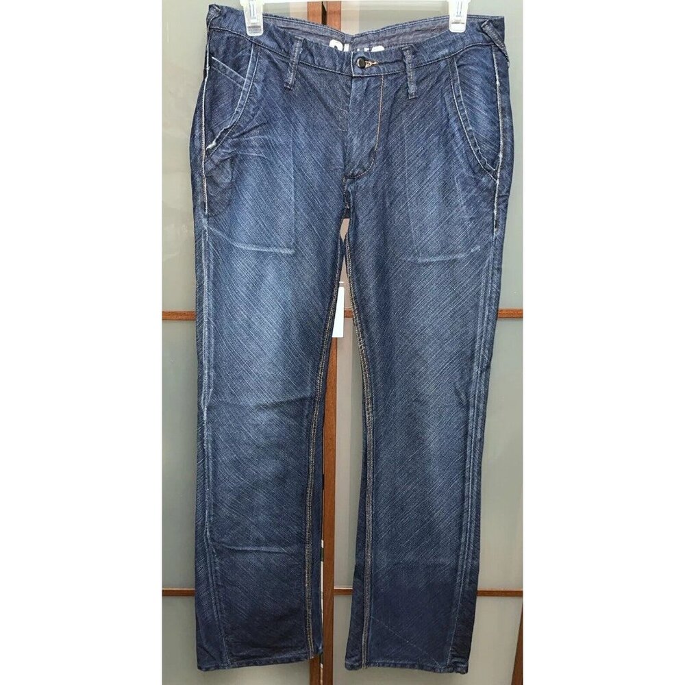 Blue Blood Brand Japanese Denim Vintage Y2K 90s Blue Jeans Mens Unisex 29x32